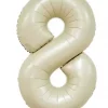 Tallballong 8 creme 86cm