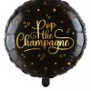 Golden celebration pop the champagne folieballong svart