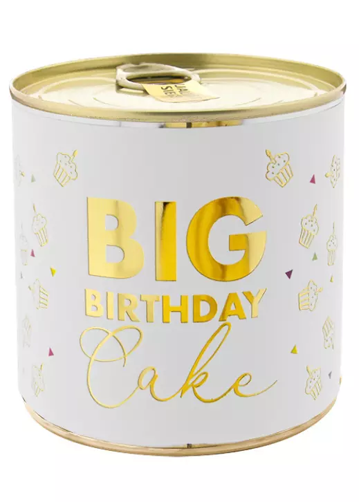 Big birthday cake hvit Brownies bursdagskake med lys