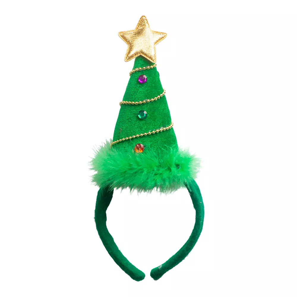 Hårbøyle med juletre