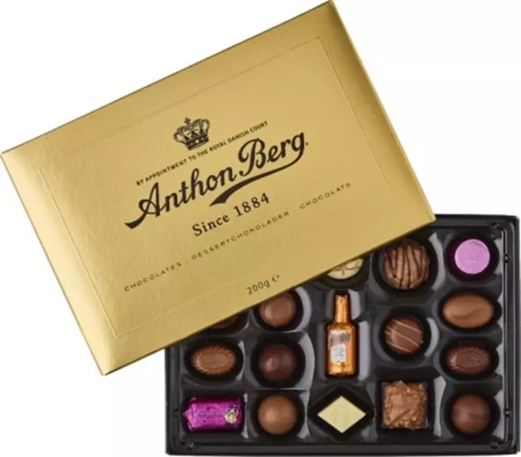 Anthon Berg luxury gold box 200g