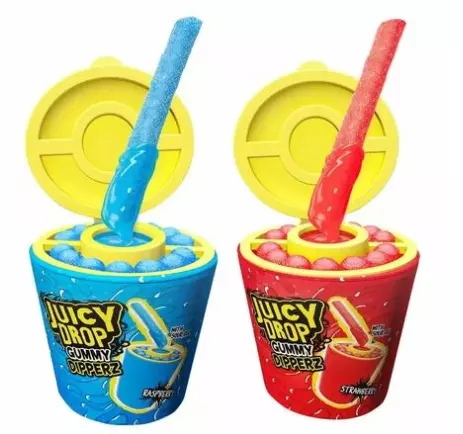 Bazooka Juicy Drop Gummy Dipperz 96g