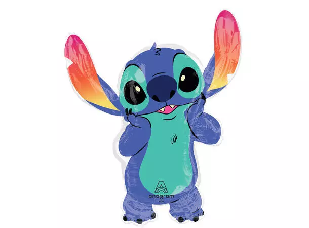 Stitch - 3D helfigur folieballong 83cm