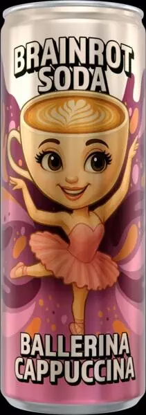 Brainrot Soda Ballerina Cappuccina 25cl