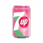 7-UP PINK LEMONADE ZERO SUGAR 355ml (UK)