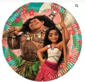 Moana II Sailing Spirit pappfat 20cm 8pk