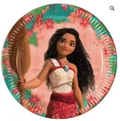 Moana II Sailing Spirit pappfat 23cm 8pk