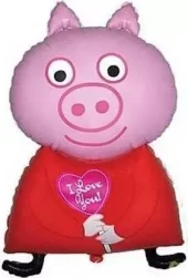 Folie Piglet I Love You 32"