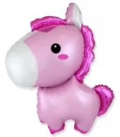 Folie Rosa ponny 79cm