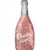 Folieballong champagne flaske cheers 66 cm