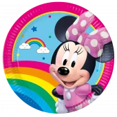Minnie Rainbow make me smile fat 20cm 8pk