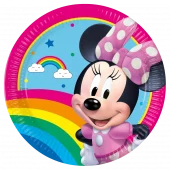 Minnie Rainbow make me smile 23cm 8pk