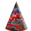 Partyhatter Spiderman World of Webs 6pk