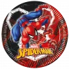 Spiderman pappfat World of Webs 20cm 8pk