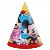 Mikke Jump into the fun partyhatter 6pk