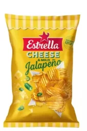 Estrella cheese & mild jalapeno 175g