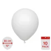 Gummiballonger kalisan standard white 10pk