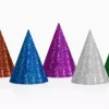 Partyhatter flerfarget holografisk 20 pk