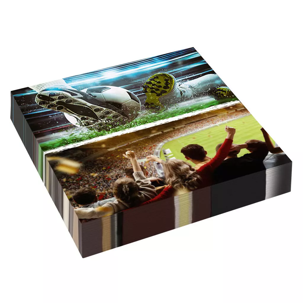 Fotball kick it servietter 16pk