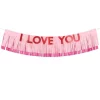 Banderoll I Love You 150×30 cm