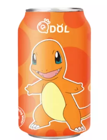 POKEMON CHARMANDER LYCHE SPARKLING WATER 330ml (spesialimport)