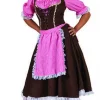 Oktoberfestkjole classic Tirol rosa L (44-46)