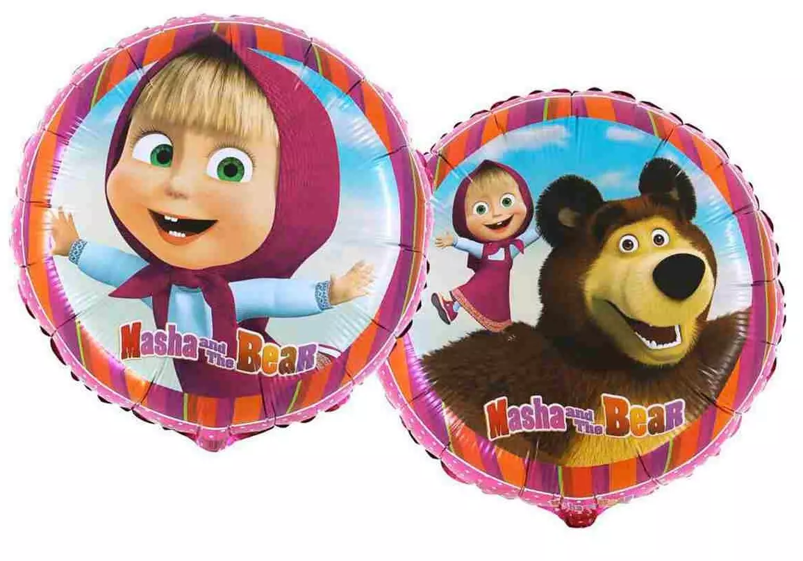 Masha og Mishka folie 18"