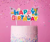 Kaketopp Peppa Gris, Happy Birthday