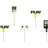 Cupcake toppers gamers 6pk