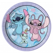 Lilo & stitch angel cute pappfat 23cm 8pk