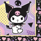 Kuromi Pop Art servietter 20pk