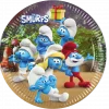 The smurfs pappfat 20 cm 8pk