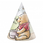 Winnie The Pooh Loves Nature bursdagshatter 6pk