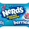 NERDS GUMMY CLUSTERS BERRIES FRUIT FLAVOUR CANDY BAG 45g