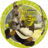 Shrek pappfat 23cm 8pk