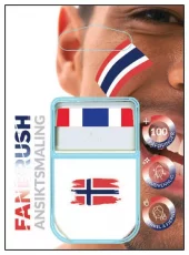 Sminkestift - Norsk flagg