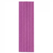 Papirsugerør ensfarget mørk rosa 10pk