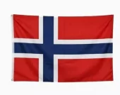 Norsk flagg 90x150 cm
