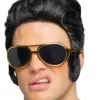 Elvis rock n roll shades med kinnskjegg