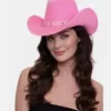 Rosa cowboyhatt