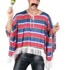 Mexican poncho onesize