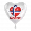 "VI <3 NORGE" - 17.mai folieballong