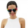 Hjerteformede briller rainbow