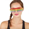 Rainbow glasses with bars