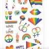 Rainbow tattoos