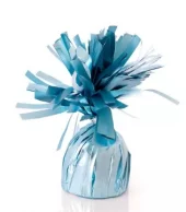 Ballongvekt tinsel folie satin light blue