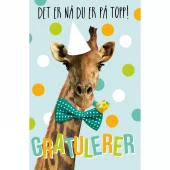 DBL KORT PÅ TOPP ANIMAL CRACKERS