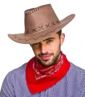 Cowboy bandana rødt