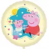 Peppa gris folieballong rund