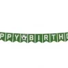 Papir flaggbanner fotball 6 meter